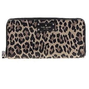 Kate Spade Leopard Wallet